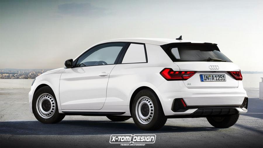  Audi A1 Van by X-Tomi Design 2018 года  (фото 1 из 1)